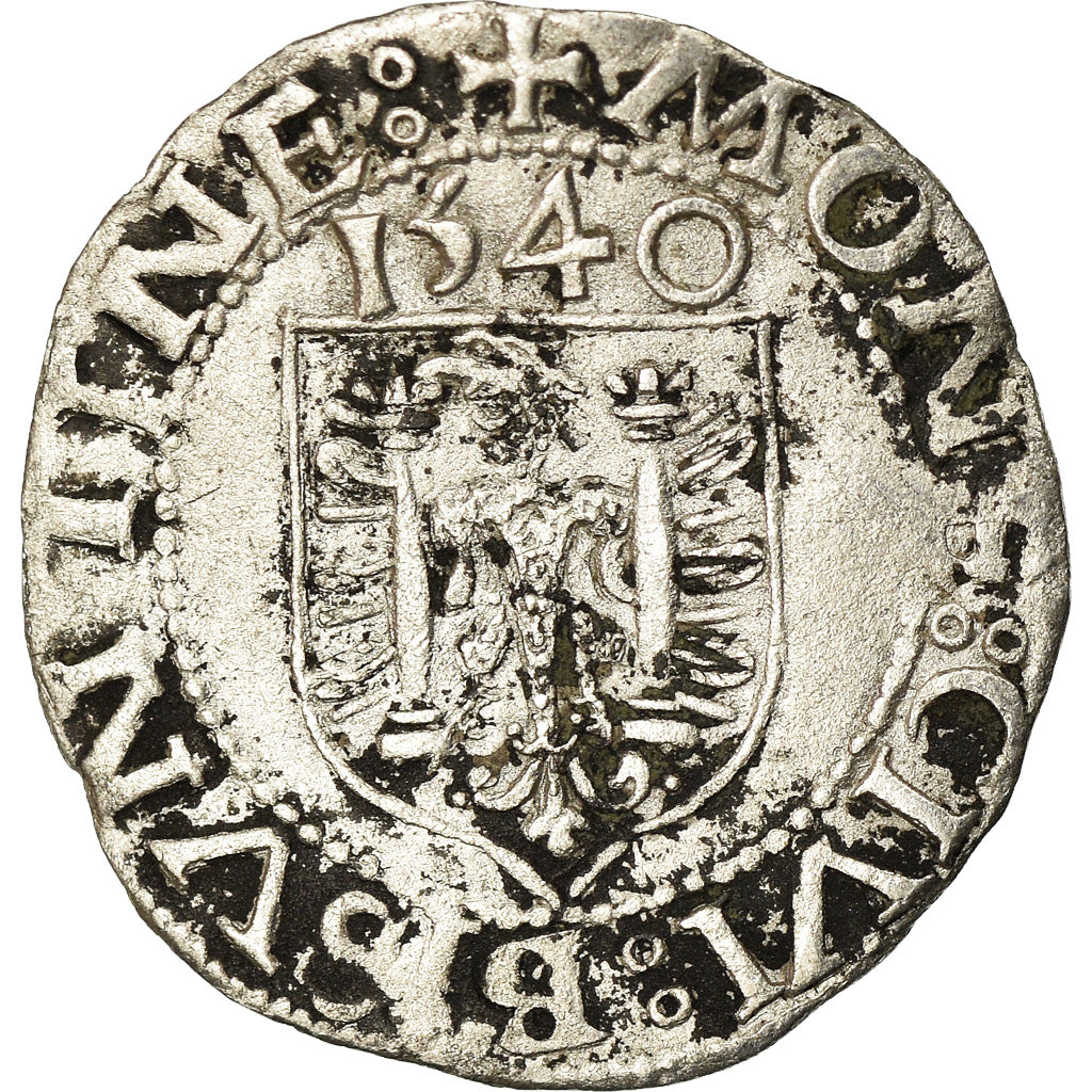 Coin, France, Carolus, 1540, Besançon, EF(40-45), Silver, Boudeau:1292