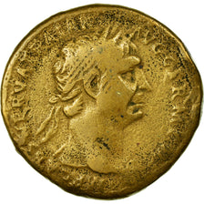 Coin, Trajan, Sestertius, F(12-15), Copper, Cohen:636