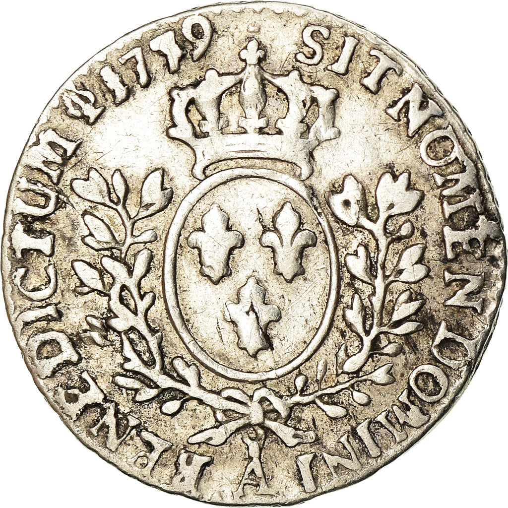 Moneta, Francia, Louis XV, 1/20 Écu à la vieille tête (6 sols), 6 Sols, 1/20