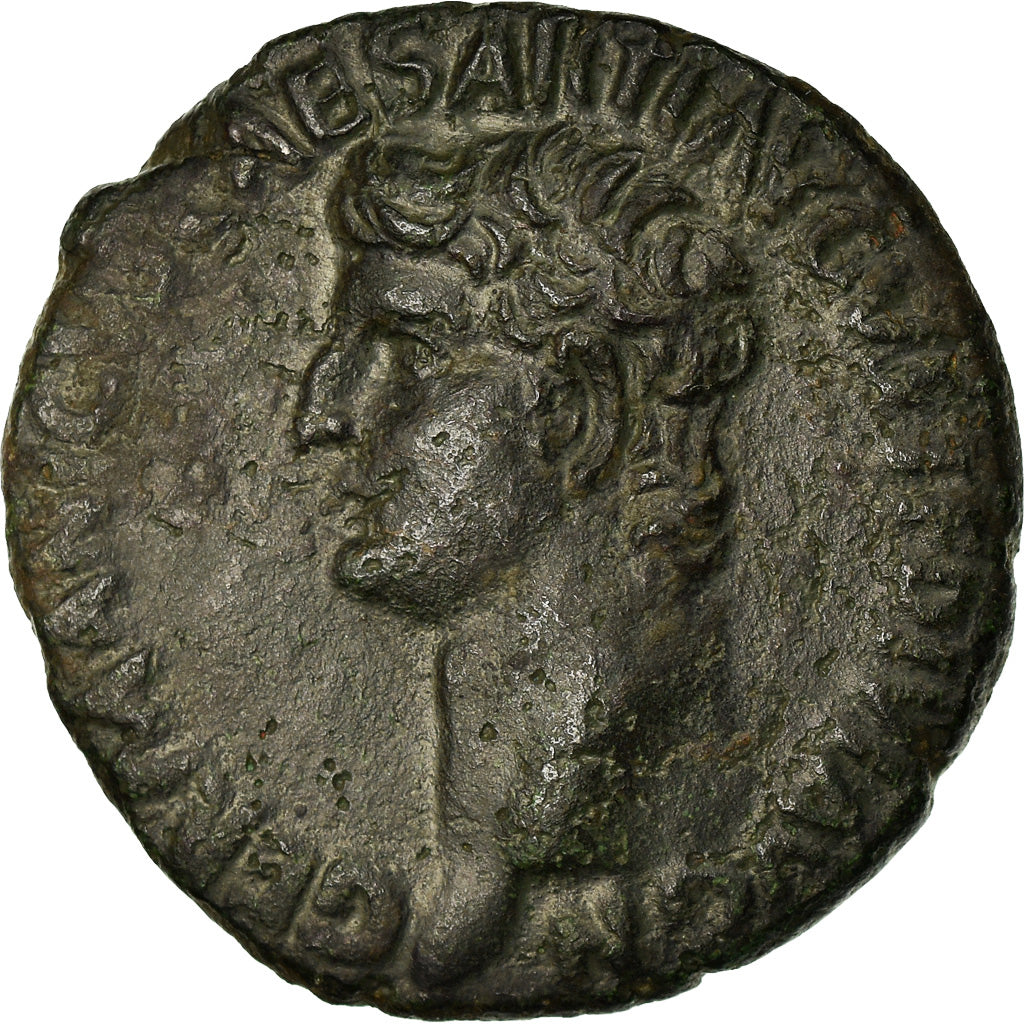 Coin, Germanicus, As, 37-38, Rome, Rare, EF(40-45), Bronze, RIC:35