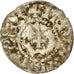 Monnaie, France, Louis IV d'Outremer, Denier, 970-980, Langres, TTB, Argent