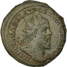 Coin, Postumus, Double Sestertius, Trier or Cologne, MS(60-62), Bronze, RIC:123