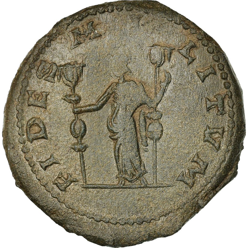 Coin, Postumus, Double Sestertius, Trier or Cologne, MS(60-62), Bronze, RIC:123