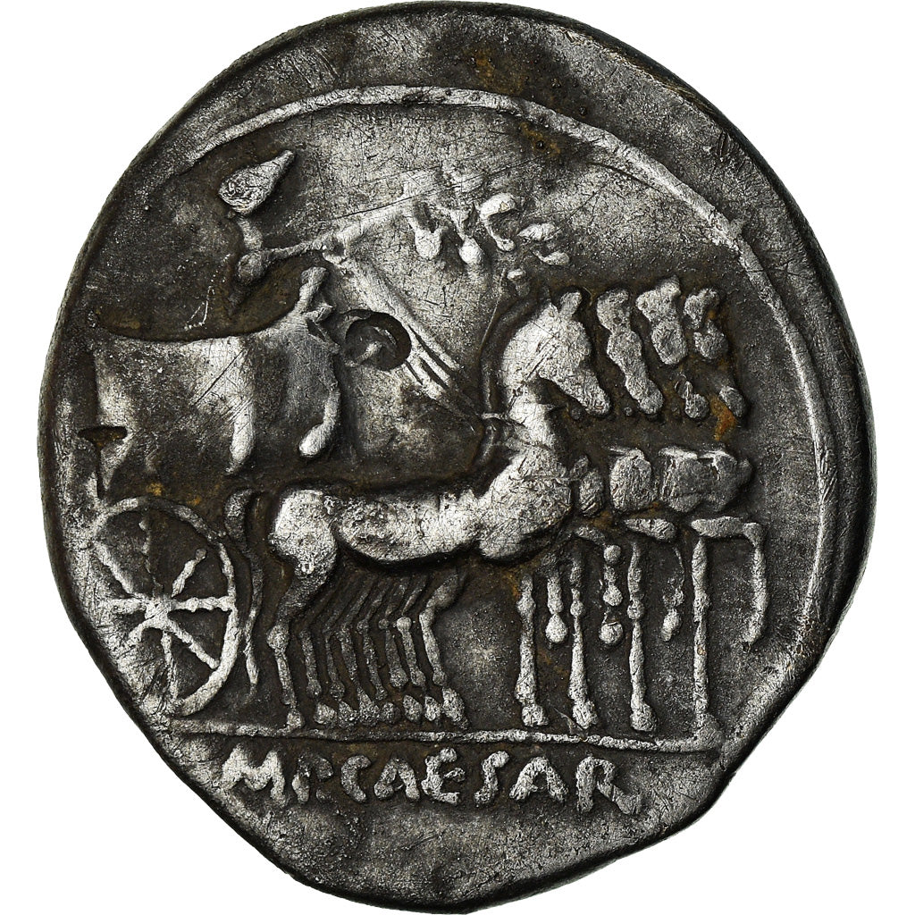 Moneda, Augustus, Denarius, Rome, BC+, Plata, Cohen:115