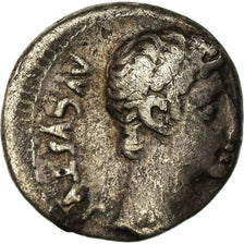 Moneda, Augustus, Denarius, Roma, MBC, Plata, Cohen:147