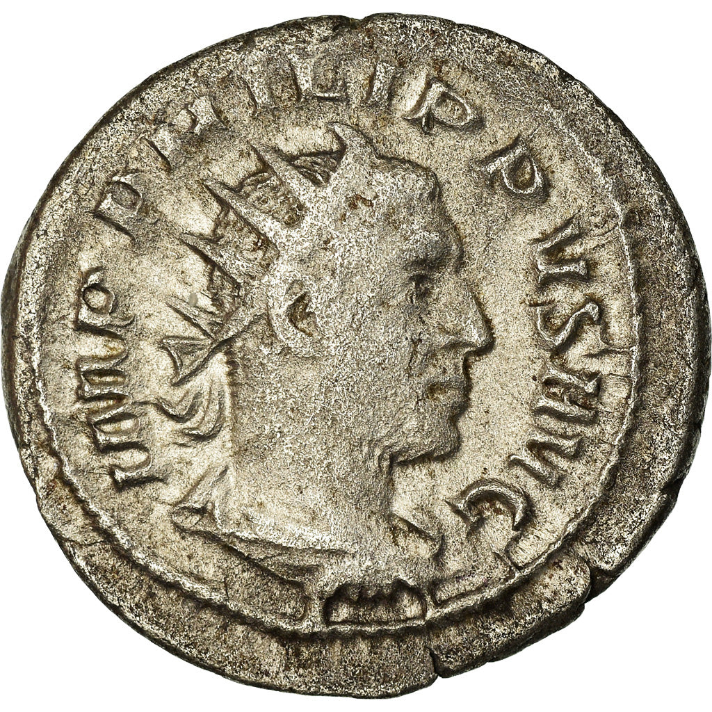 Coin, Philip I, Antoninianus, Rome, AU(50-53), Billon, Cohen:193