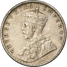 Coin, INDIA-BRITISH, George V, Rupee, 1919, EF(40-45), Silver, KM:524