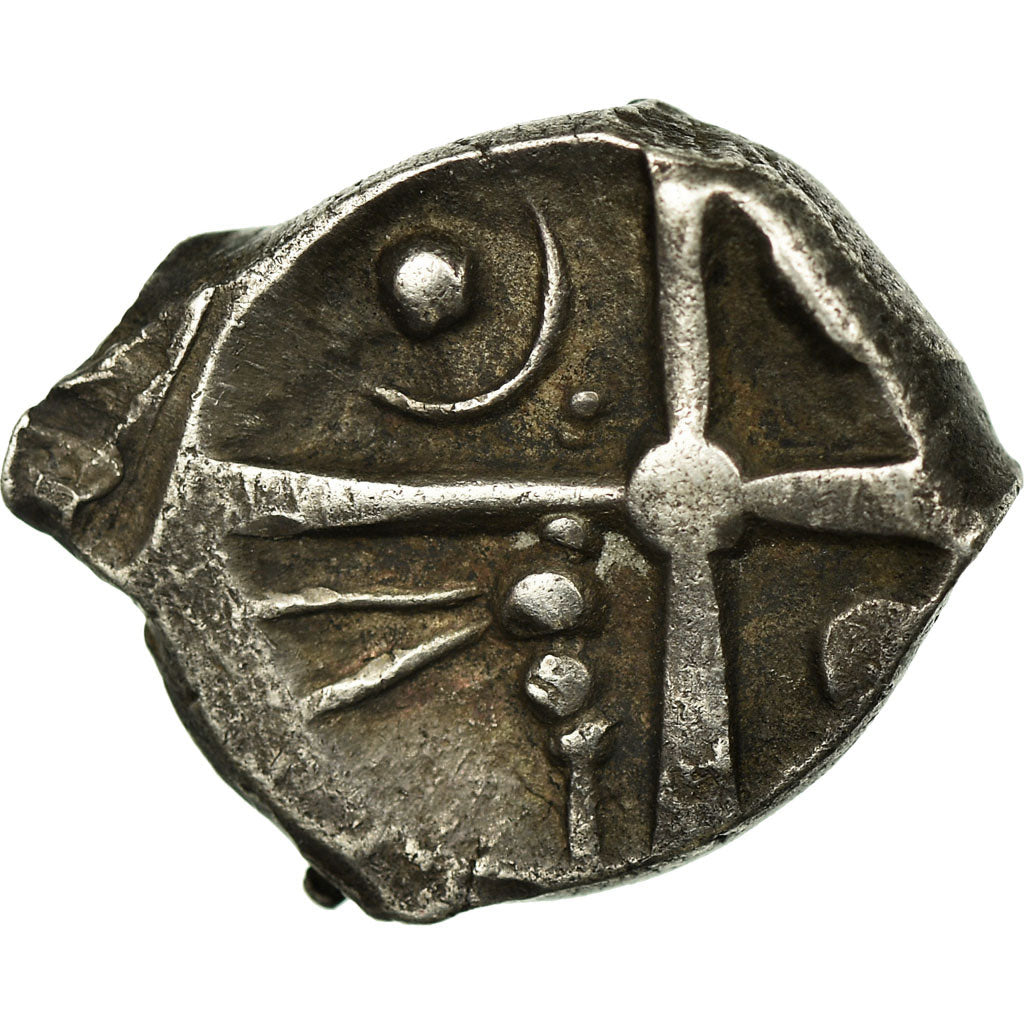 Coin, Cadurci, Drachm, AU(50-53), Silver, Latour:3263