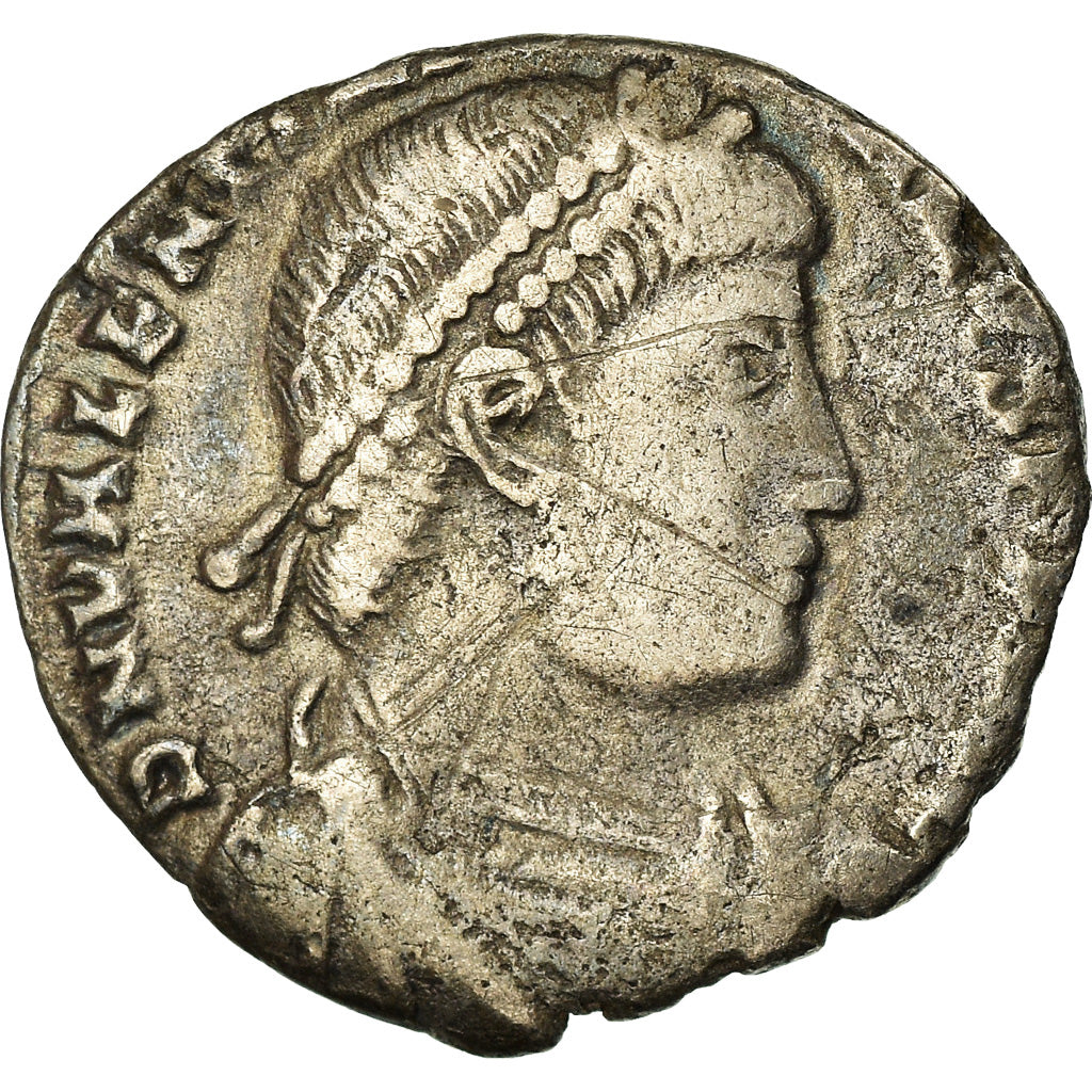 Coin, Valentinian I, Siliqua, Lyon - Lugdunum, VF(20-25), Silver, RIC:6b