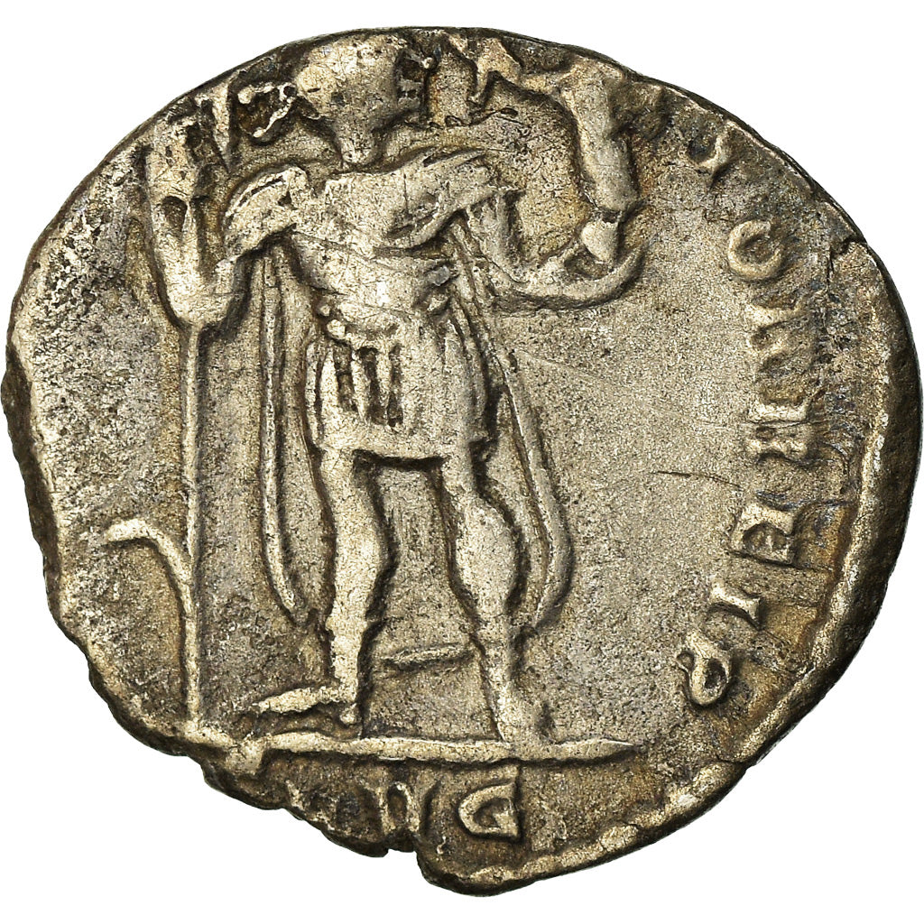 Coin, Valentinian I, Siliqua, Lyon - Lugdunum, VF(20-25), Silver, RIC:6b