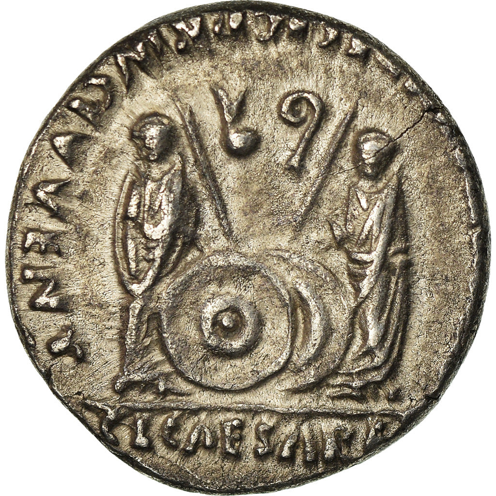 Munten, Augustus, Denarius, Lyon - Lugdunum, ZF, Zilver, RIC:207