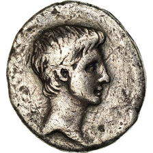 Coin, Octavian, Denarius, Traveling Mint, VF(30-35), Silver, RIC:543