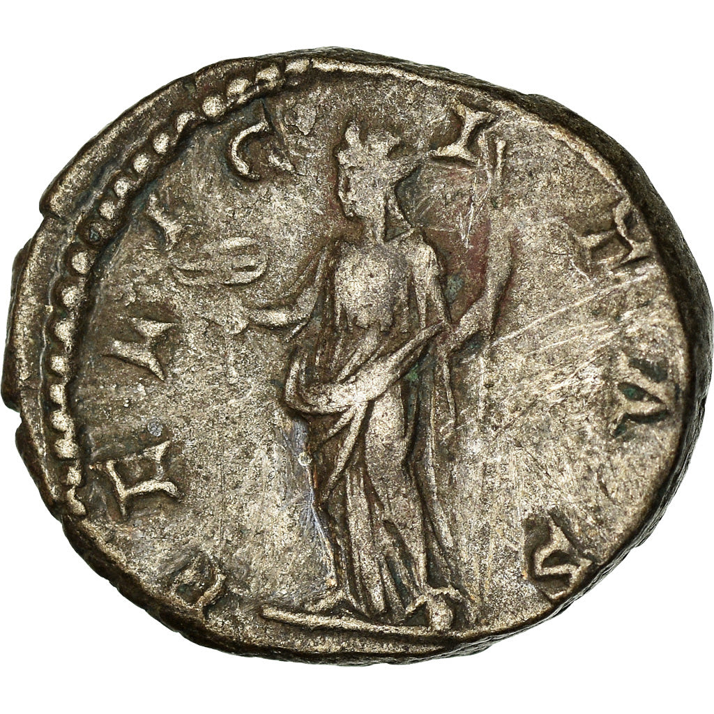 Coin, Julia Domna, Denarius, 206, Rome, EF(40-45), Silver, RIC:551