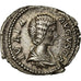 Coin, Julia Domna, Denarius, 206, Rome, AU(55-58), Silver, RIC:551