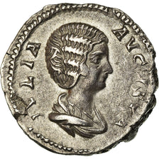 Coin, Julia Domna, Denarius, Roma, AU(55-58), Silver, RIC:574