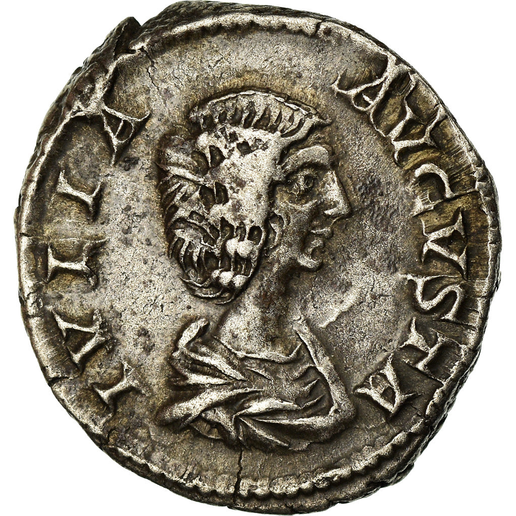 Moneta, Julia Domna, Denarius, Roma, BB+, Argento, RIC:583