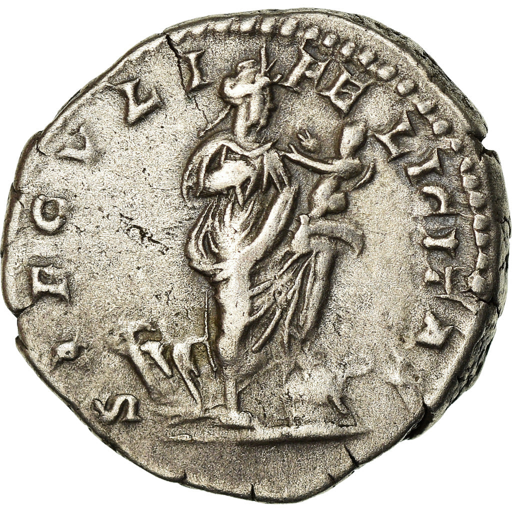 Münze, Julia Domna, Denarius, Roma, SS+, Silber, RIC:618