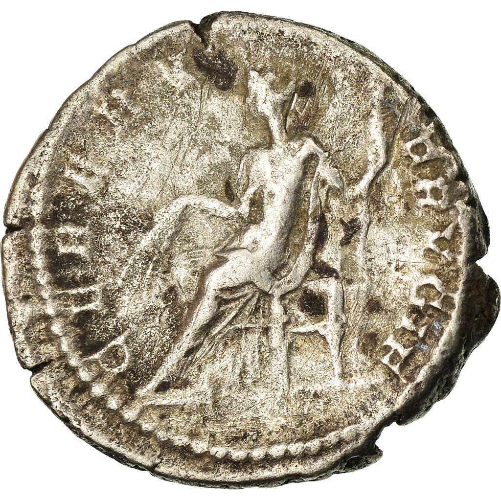 Moneta, Julia Domna, Denarius, Roma, BB, Argento, RIC:546