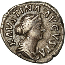 Munten, Faustina II, Denarius, Rome, ZF, Zilver, RIC:712