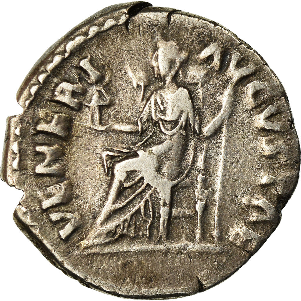 Coin, Faustina II, Denarius, Rome, EF(40-45), Silver, RIC:721