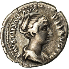 Coin, Faustina II, Denarius, 163, Rome, EF(40-45), Silver, RIC:507