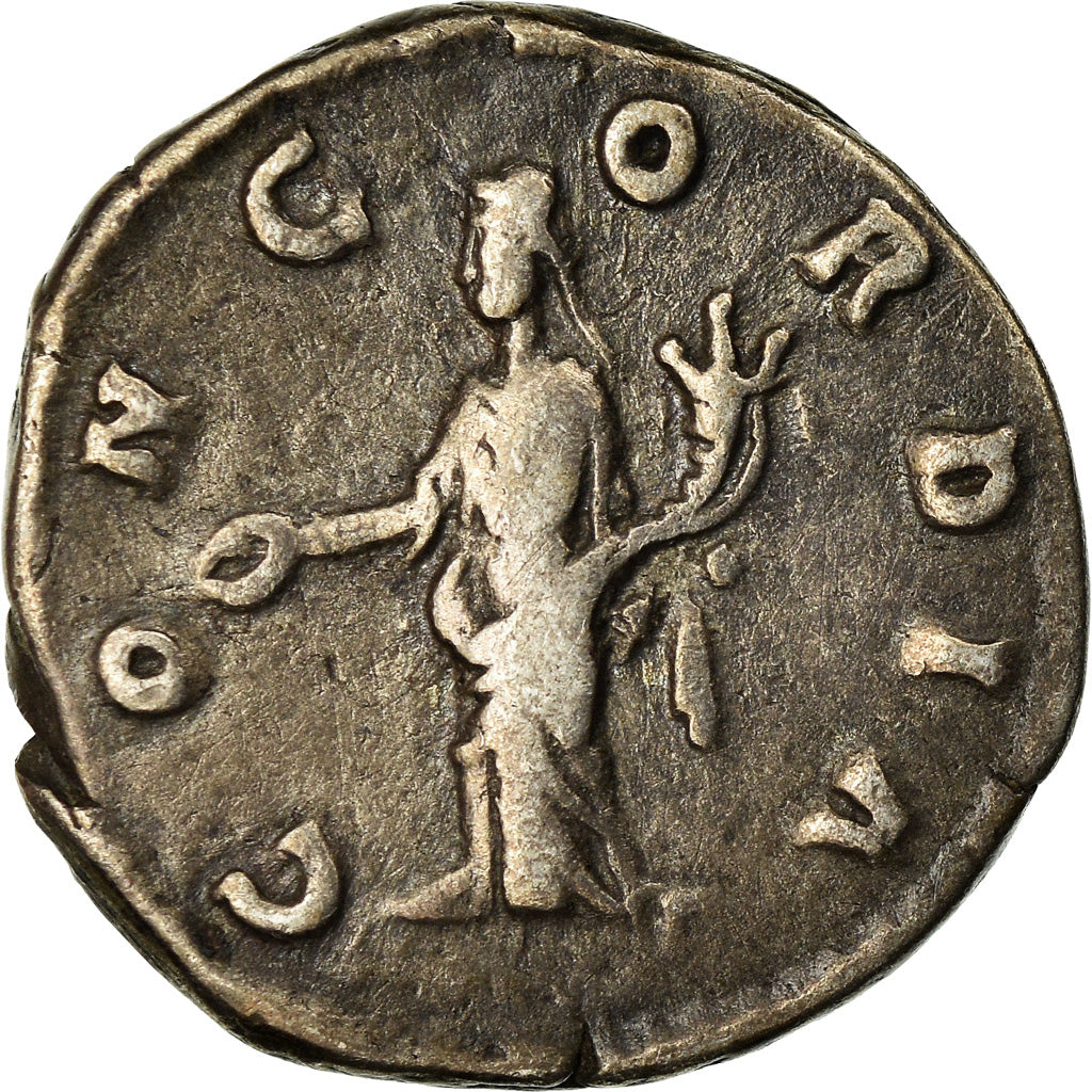 Coin, Crispina, Denarius, 178-182, Roma, VF(30-35), Silver, RIC:278
