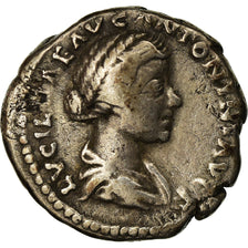 Moneda, Lucilla, Denarius, Roma, BC+, Plata, RIC:791a