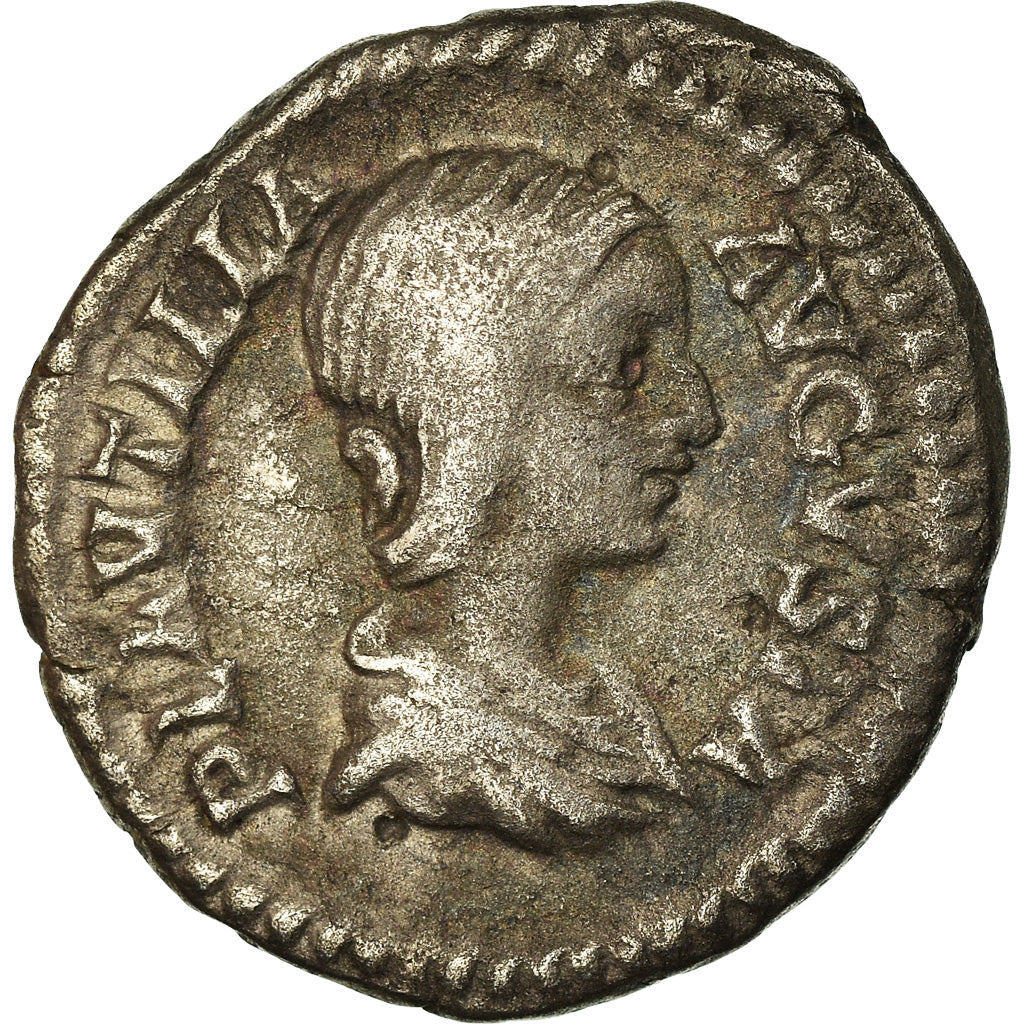 Moneta, Plautilla, Denarius, Rome, BB, Argento, RIC:367