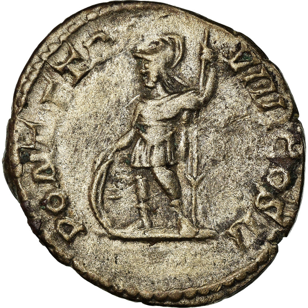 Moneda, Caracalla, Denarius, Rome, BC+, Plata, RIC:80b