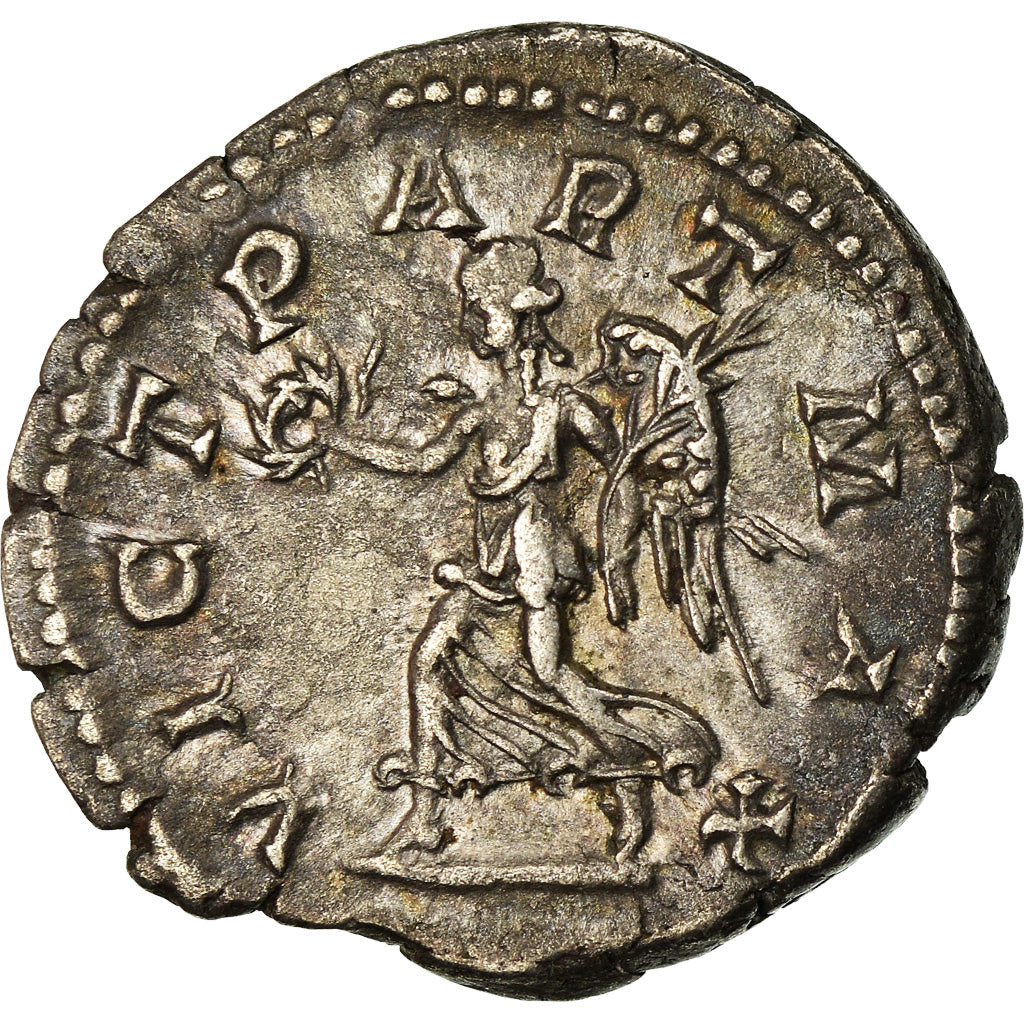 Coin, Caracalla, Denarius, 204, Roma, AU(50-53), Copper, RIC:144b