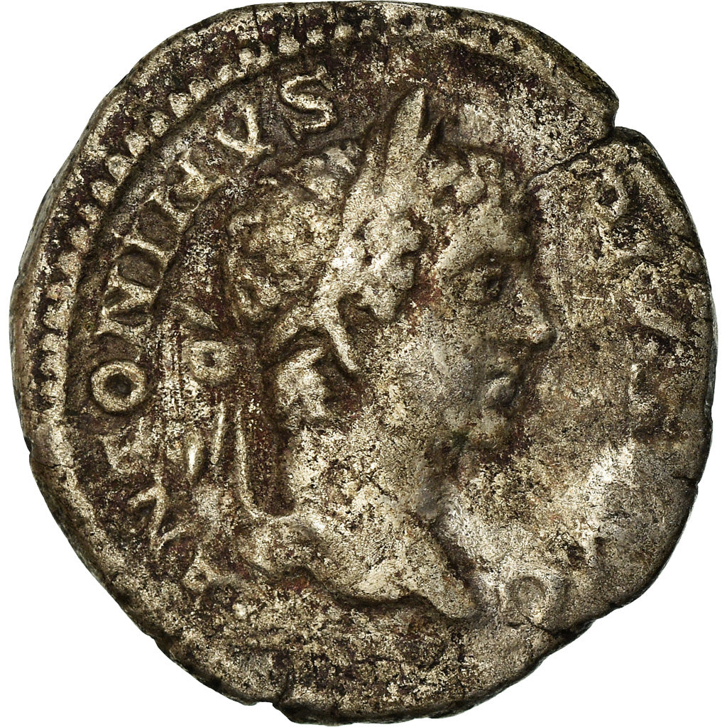 Moneta, Caracalla, Denarius, 207, Rome, MB+, Argento, RIC:95
