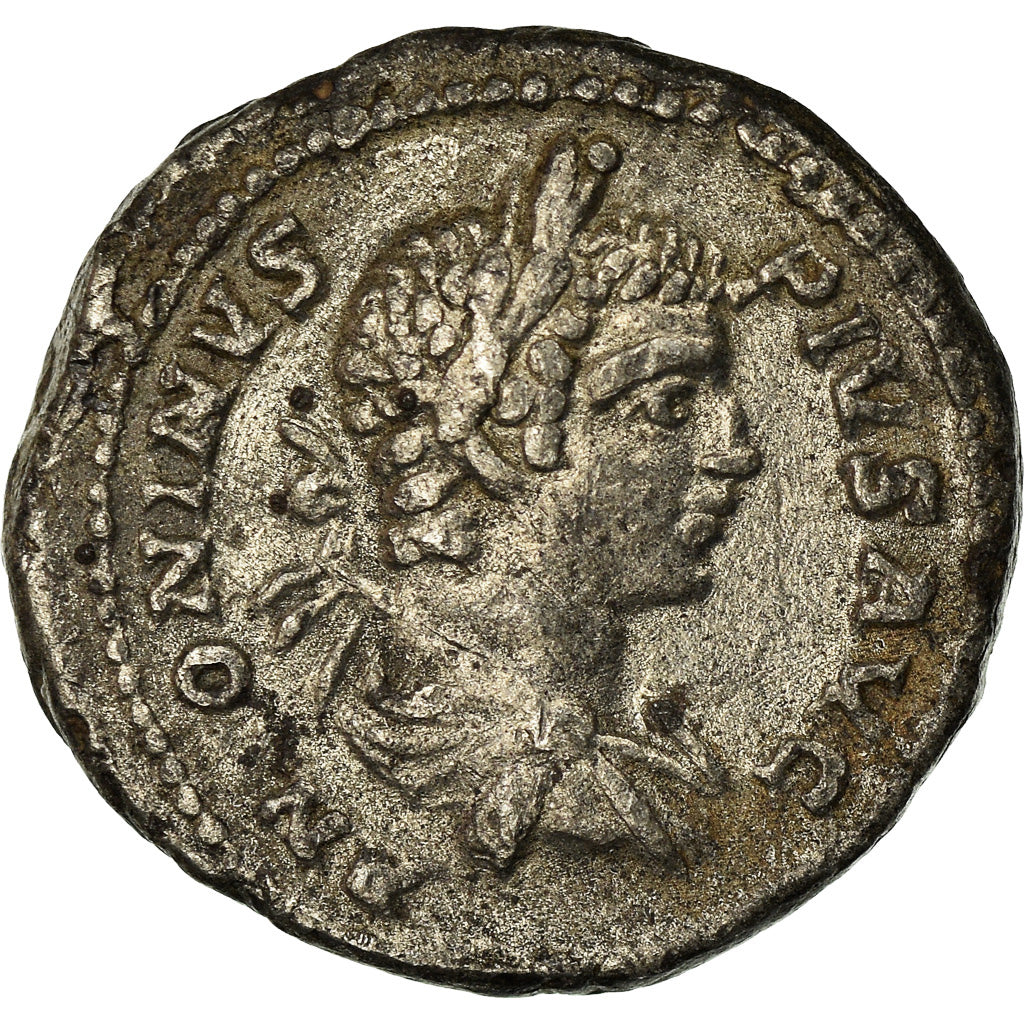 Coin, Caracalla, Denarius, 206, Roma, EF(40-45), Silver, Cohen:689