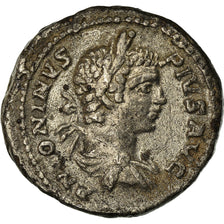 Coin, Caracalla, Denarius, 206, Roma, EF(40-45), Silver, Cohen:689