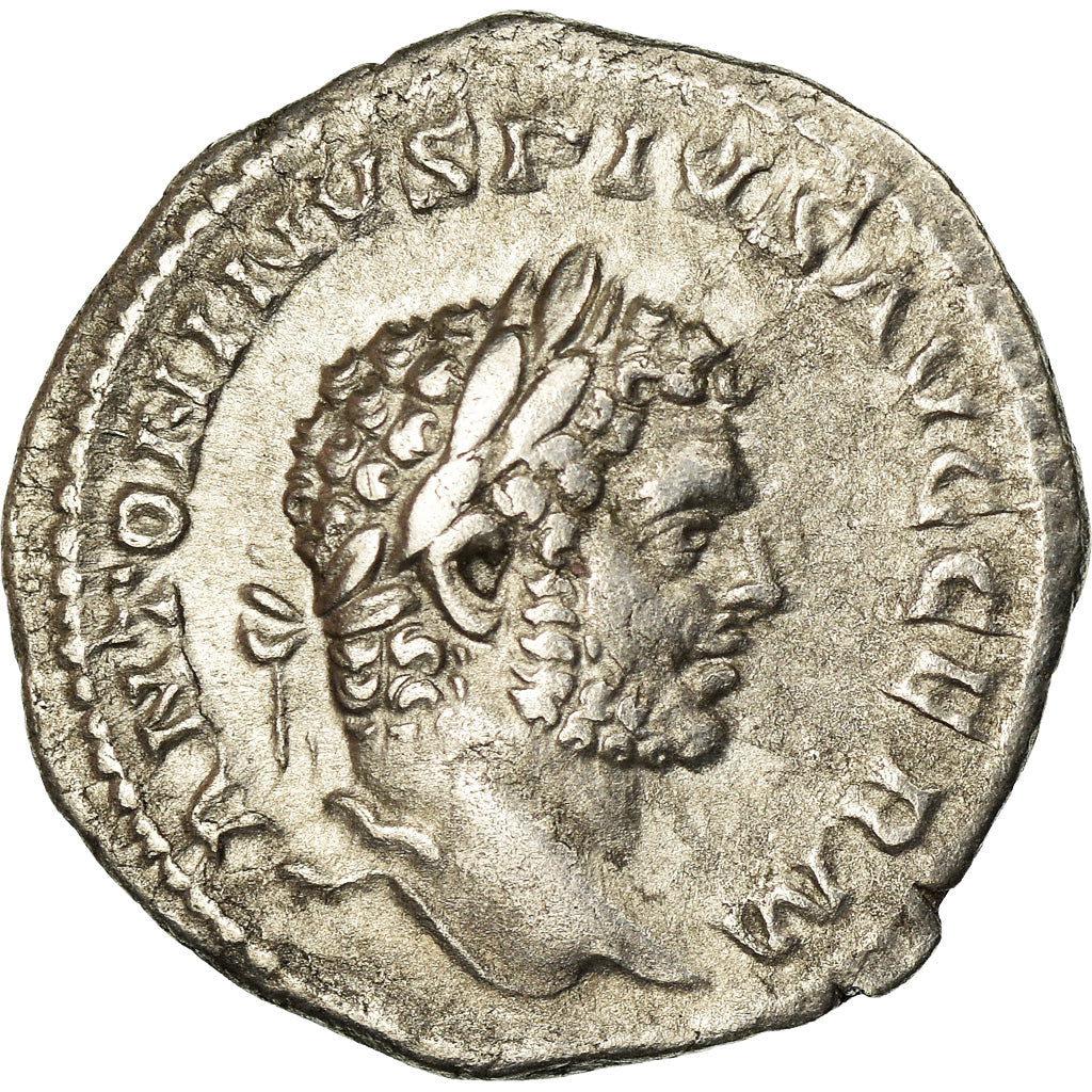 Moneta, Caracalla, Denarius, Rome, BB+, Argento, RIC:251