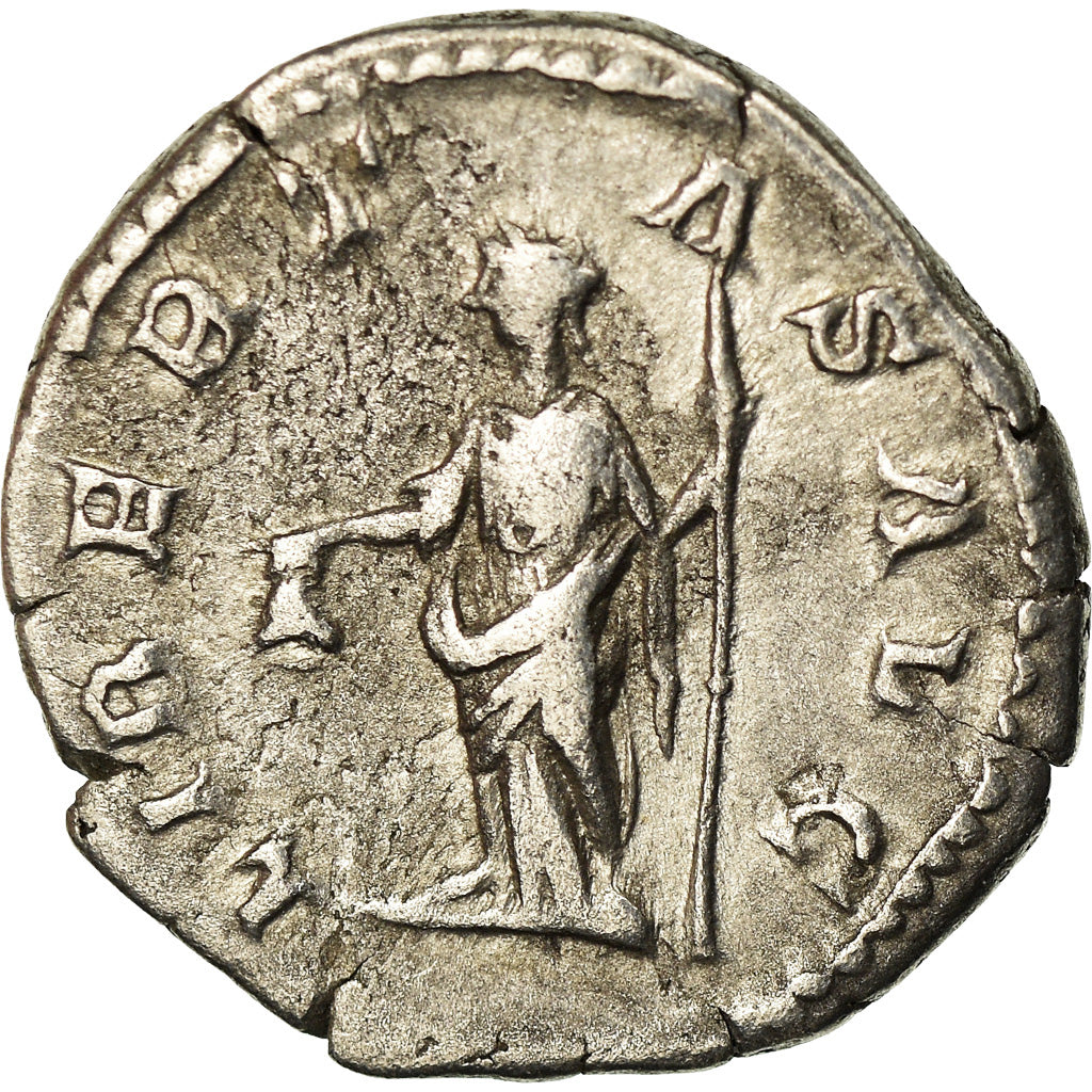 Coin, Caracalla, Denarius, 211-217, Roma, EF(40-45), Silver, Cohen:143