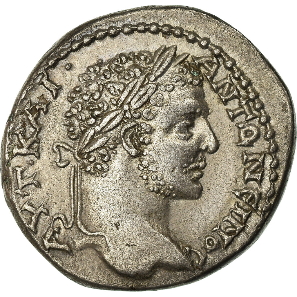 Coin, Caracalla, Tetradrachm, Antioch, MS(60-62), Billon, Prieur:206