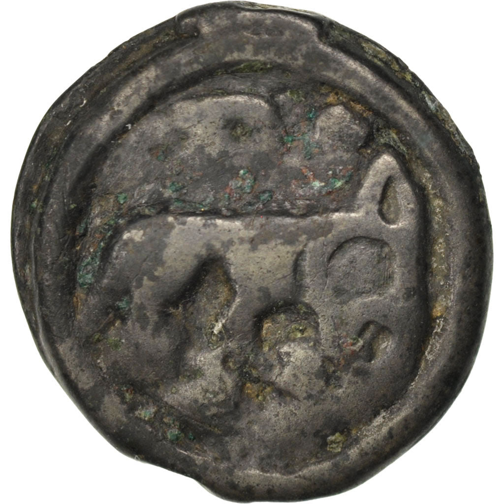 Parisii, Potin, EF(40-45), Potin, Delestré #155, 6.00