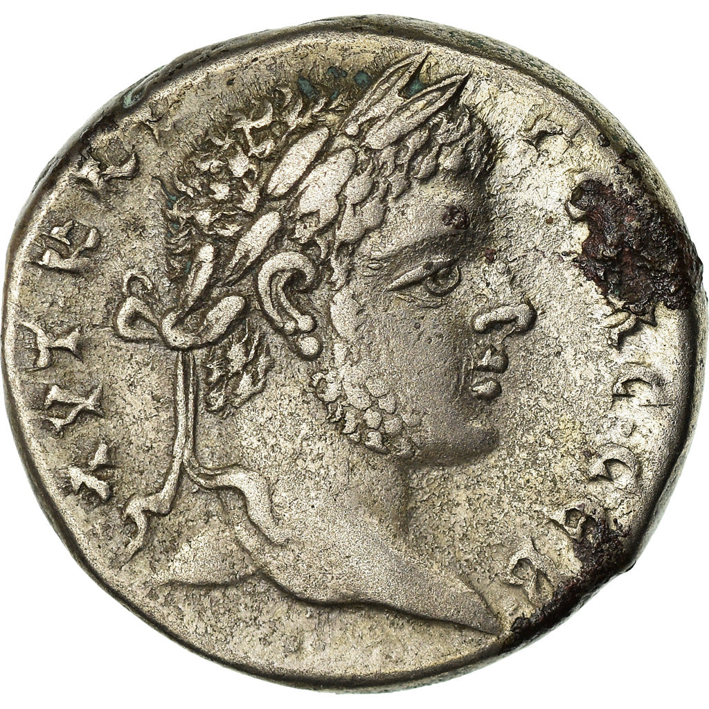 Munten, Geta, Tetradrachm, 209-211, Antioch, Rare, ZF+, Billon, Prieur:1159