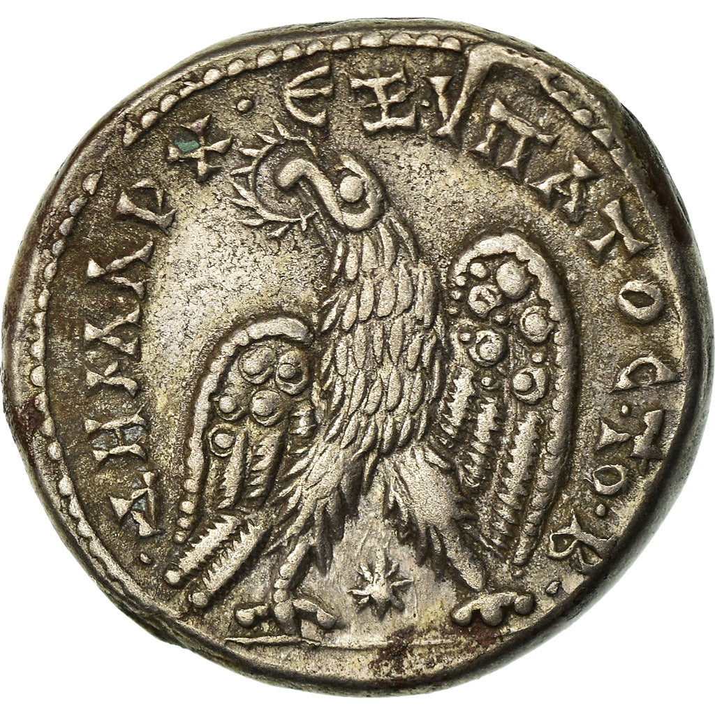 Munten, Geta, Tetradrachm, 209-211, Antioch, Rare, ZF+, Billon, Prieur:1159