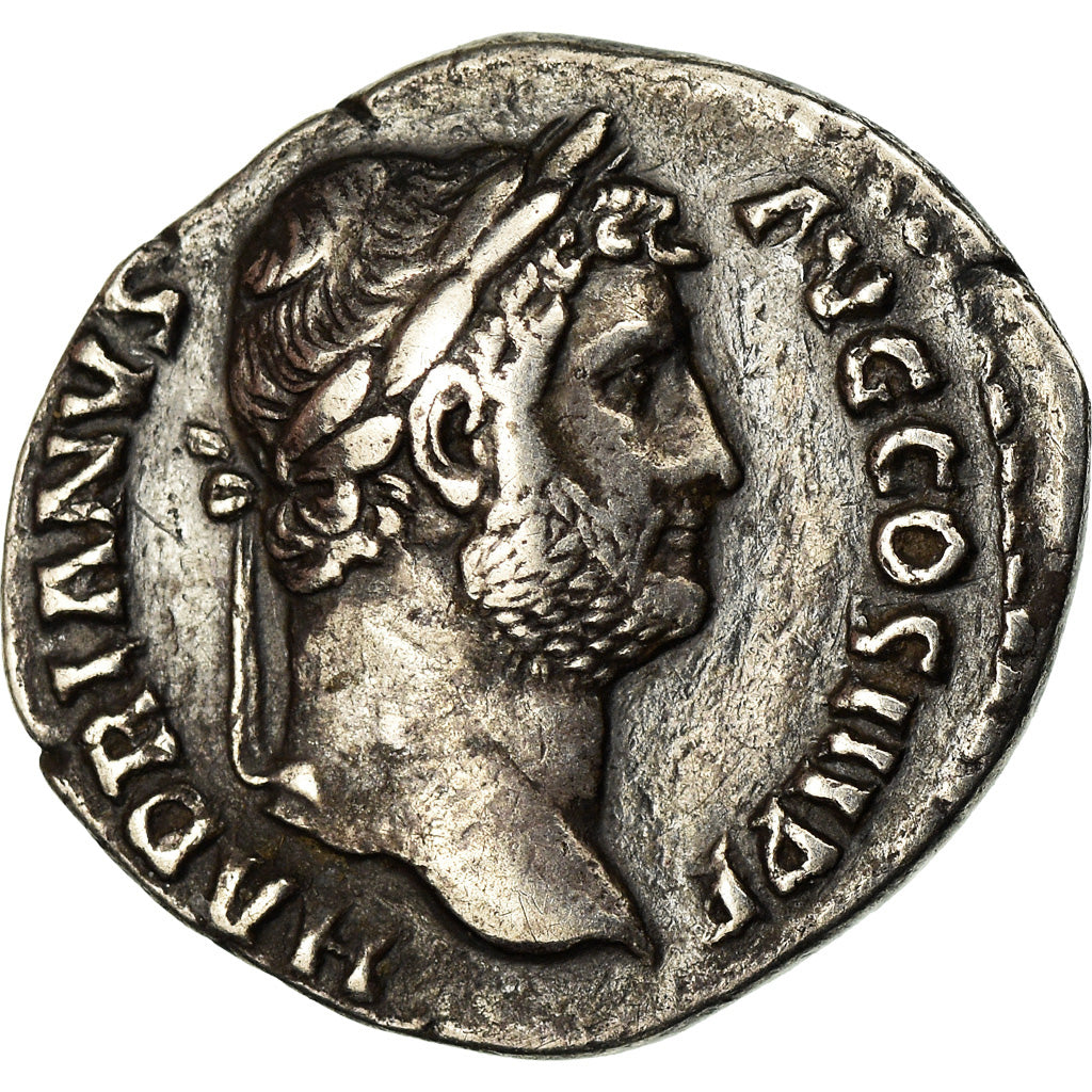 Munten, Hadrius, Denarius, Roma, ZF, Zilver, Cohen:154