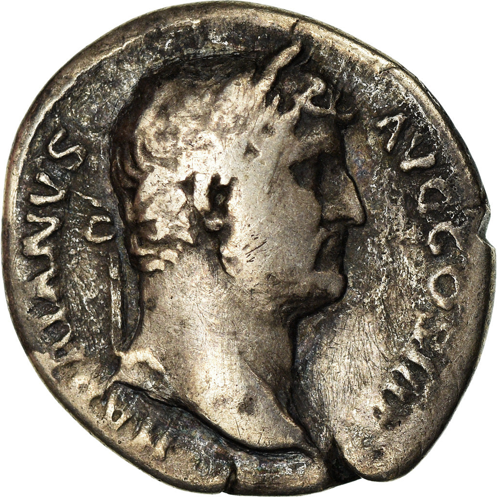 Moneda, Hadrian, Denarius, 137, Roma, BC+, Plata, RIC:248