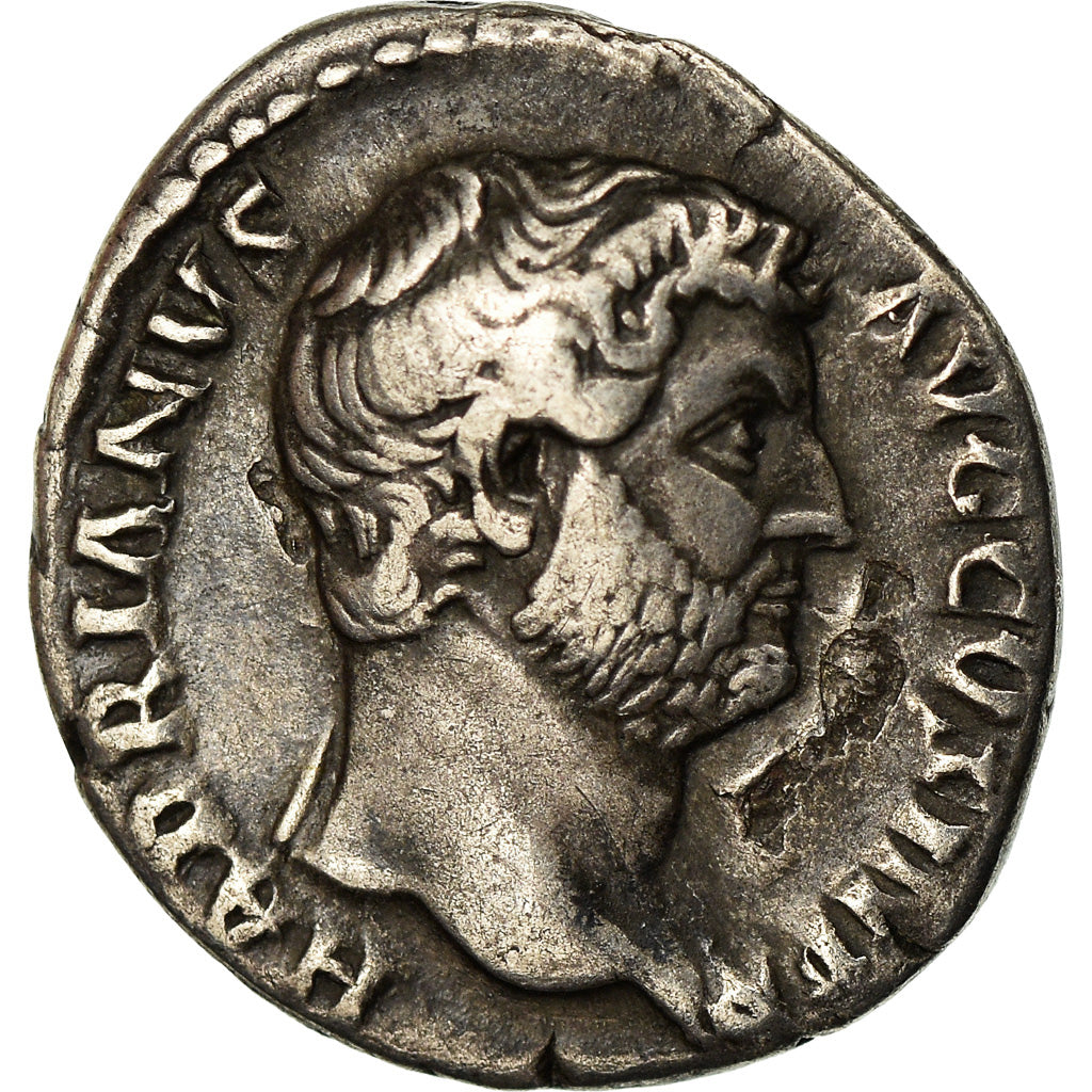 Moneda, Hadrian, Denarius, 137, Roma, BC+, Plata, RIC:248