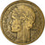 Münze, Frankreich, Morlon, Franc, 1940, Paris, Countermark V and Lorraine