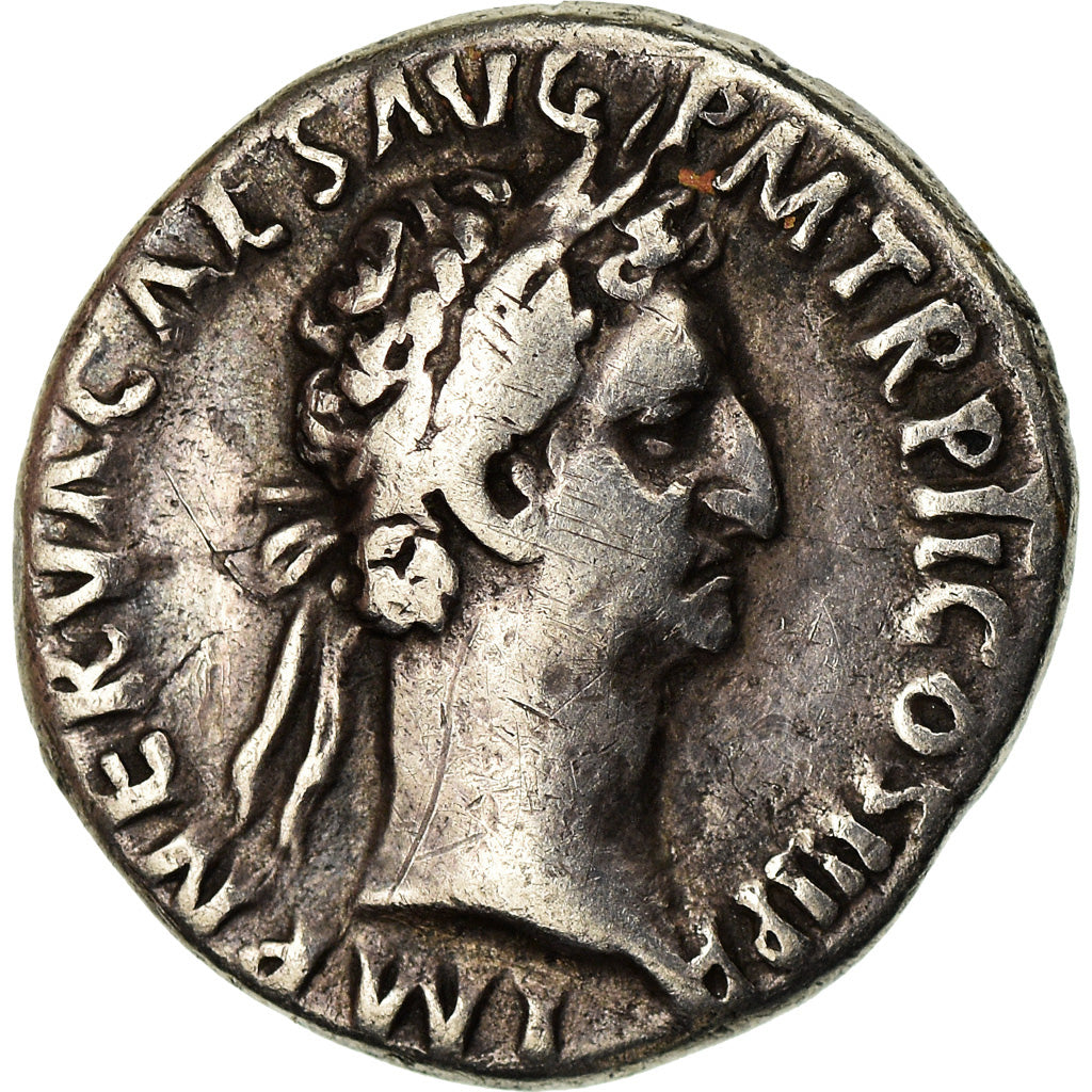 Coin, Nerva, Denarius, Roma, VF(30-35), Silver, Cohen:59