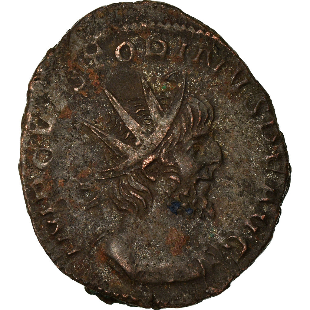 Moneda, Victorinus, Antoninianus, 270, Cologne, MBC, Vellón, RIC:57