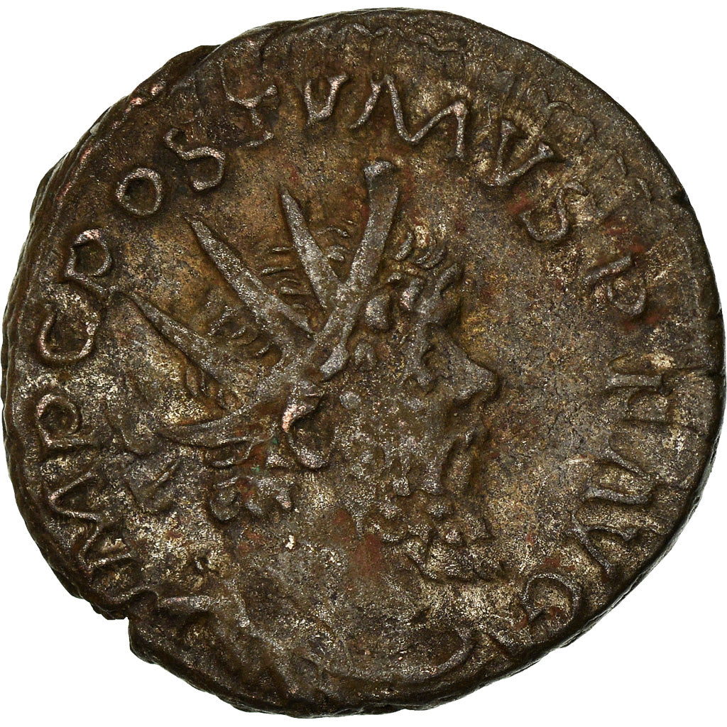 Coin, Postumus, Antoninianus, 260-269, Trier or Cologne, AU(50-53), Billon