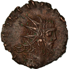 Coin, Tetricus I, Antoninianus, Gallic imitation, AU(50-53), Billon