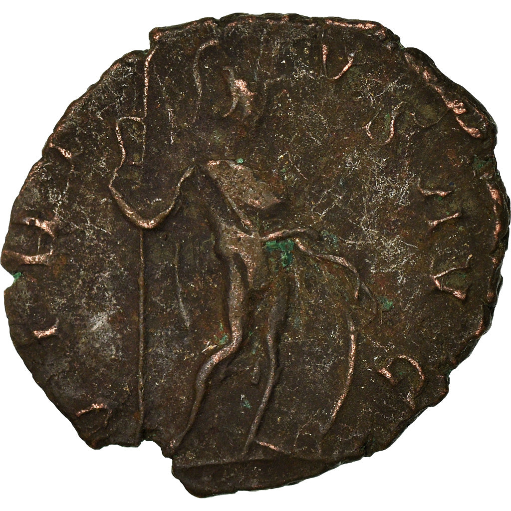 Coin, Victorinus, Antoninianus, Trier or Cologne, VF(30-35), Billon, Cohen:131