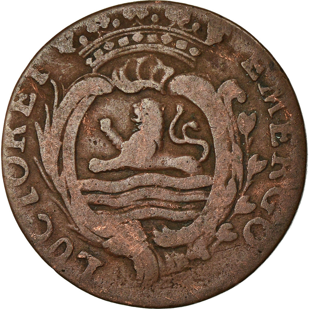 Coin, Netherlands, ZEELAND, Duit, 1768, VF(20-25), Copper, KM:101.1