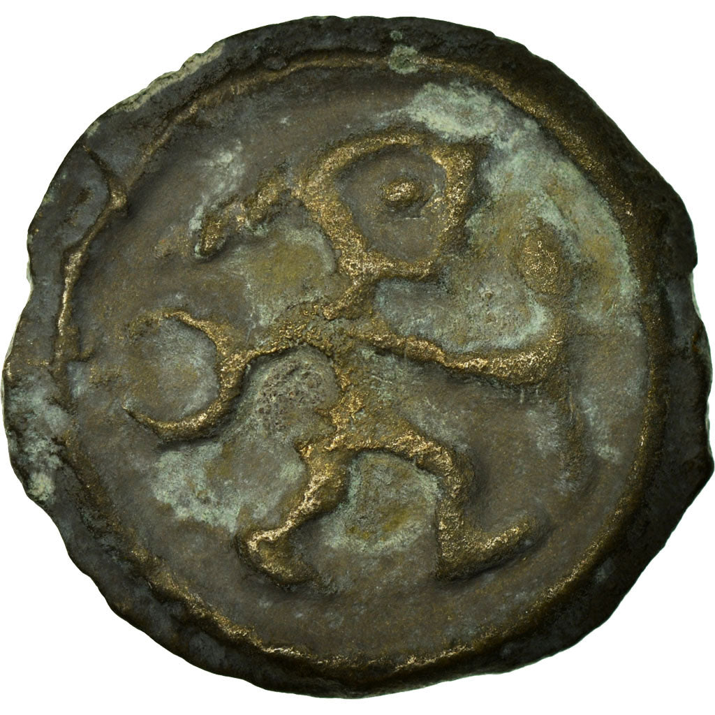 Monnaie, Rèmes, Potin, TTB, Potin, Delestrée:155